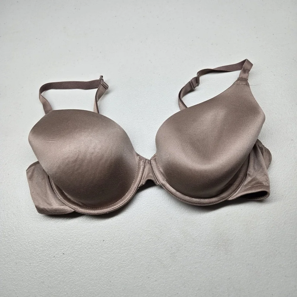 Btempt'd Women Bra 34D Taupe T Shirt Underwired Strap Lightly Lined